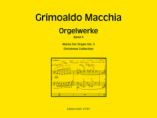 Book cover for Orgelwerke, Band 3: Christmas Collection