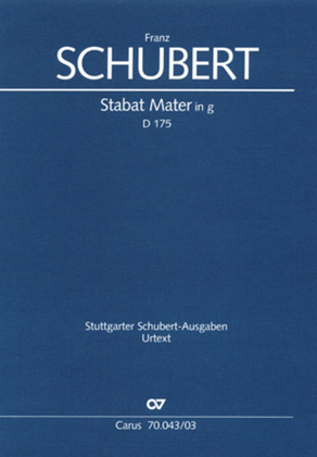 Book cover for Stabat Mater in G minor
