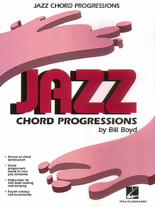 Book cover for Jazz Chord Progressions