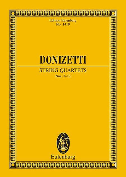 String Quartets Nos. 7-12