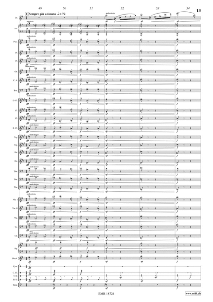 Elegy Elegy Orchestra scores gallery preview page 13