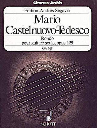 Book cover for Rondo e minor