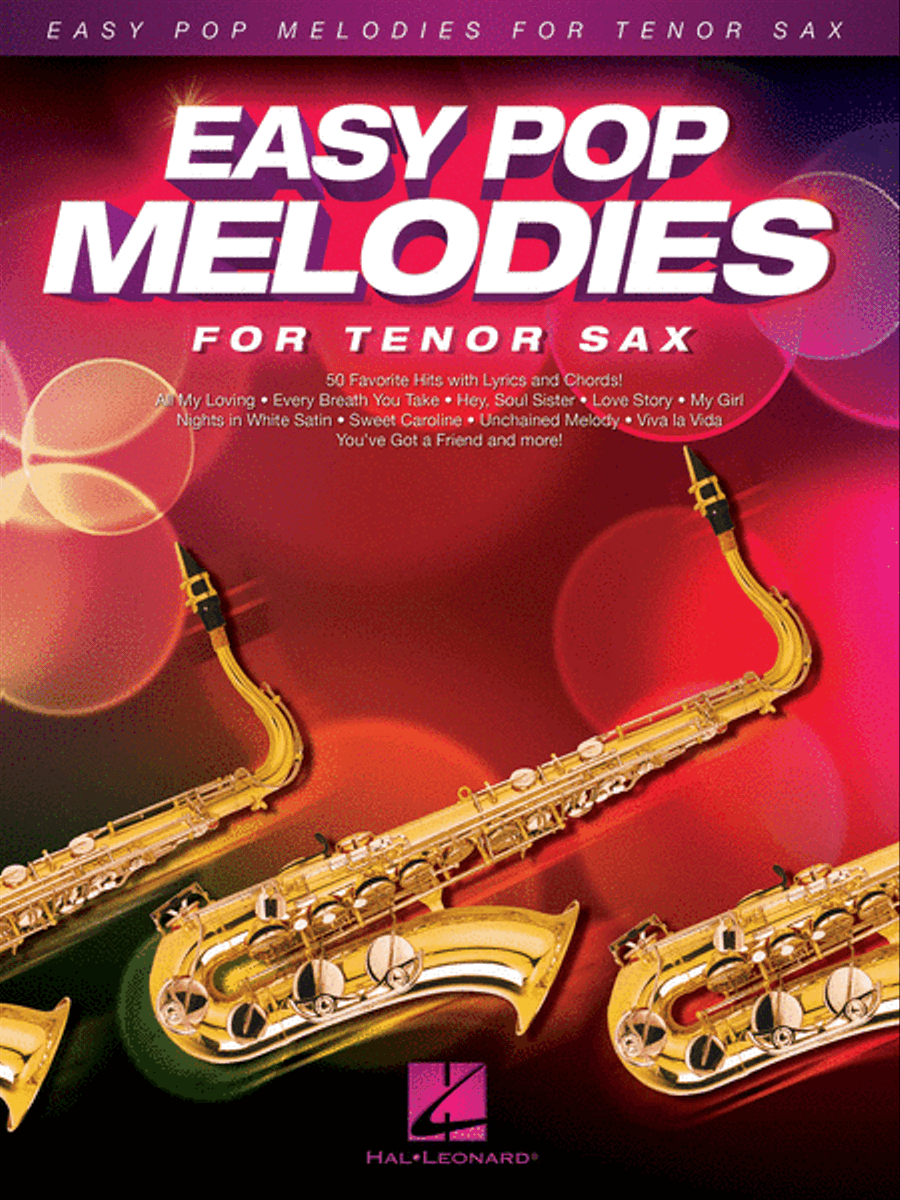 Easy Pop Melodies Tenor Saxophone scores gallery preview page 1