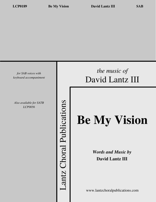 Book cover for Be My Vision