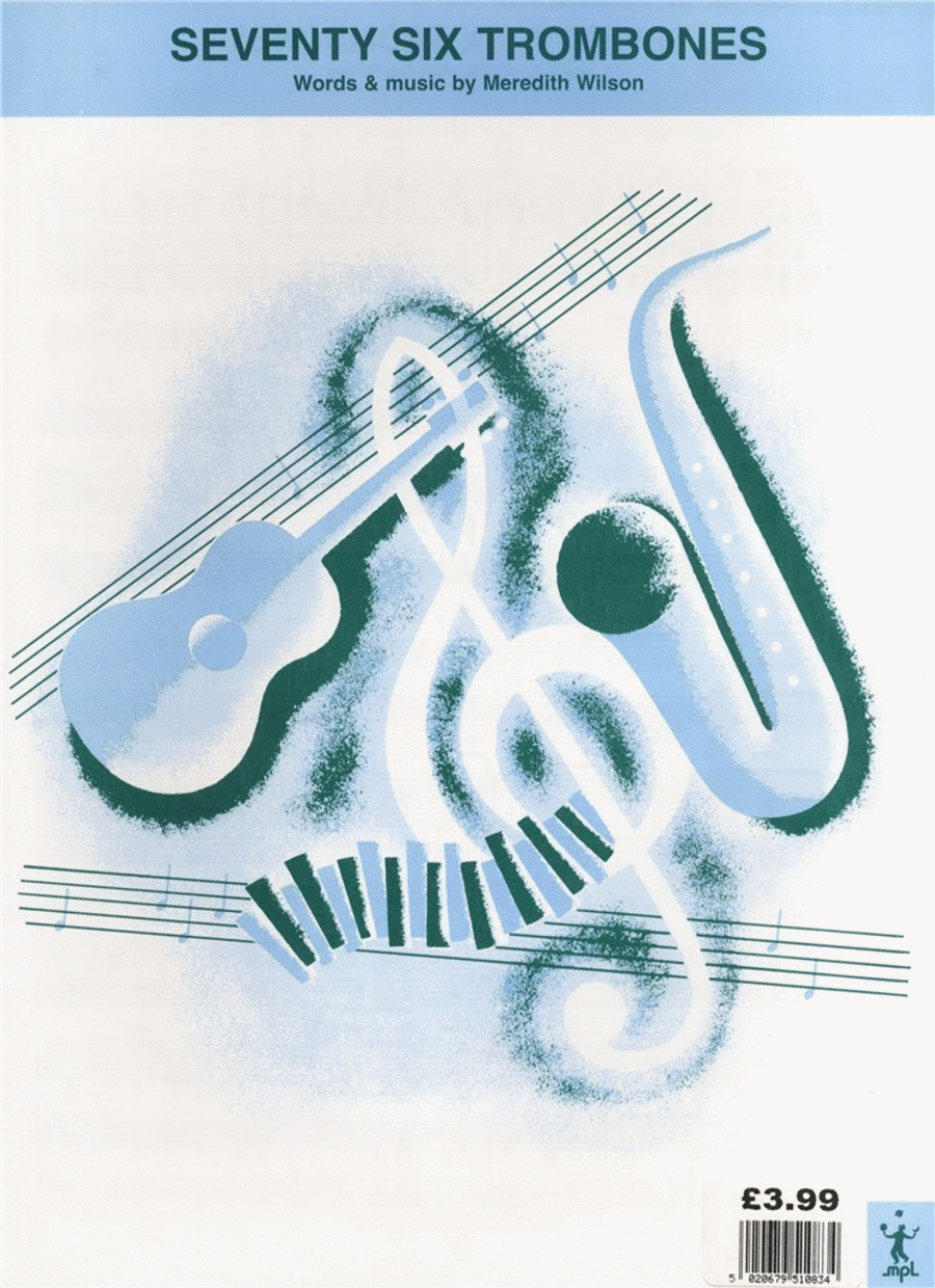 76 Trombones 4-Part scores gallery preview page 1