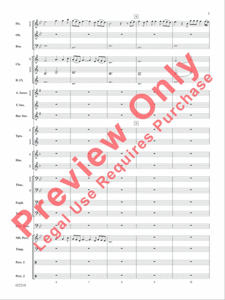 Carry On Carry On Concert Band scores gallery preview page 4