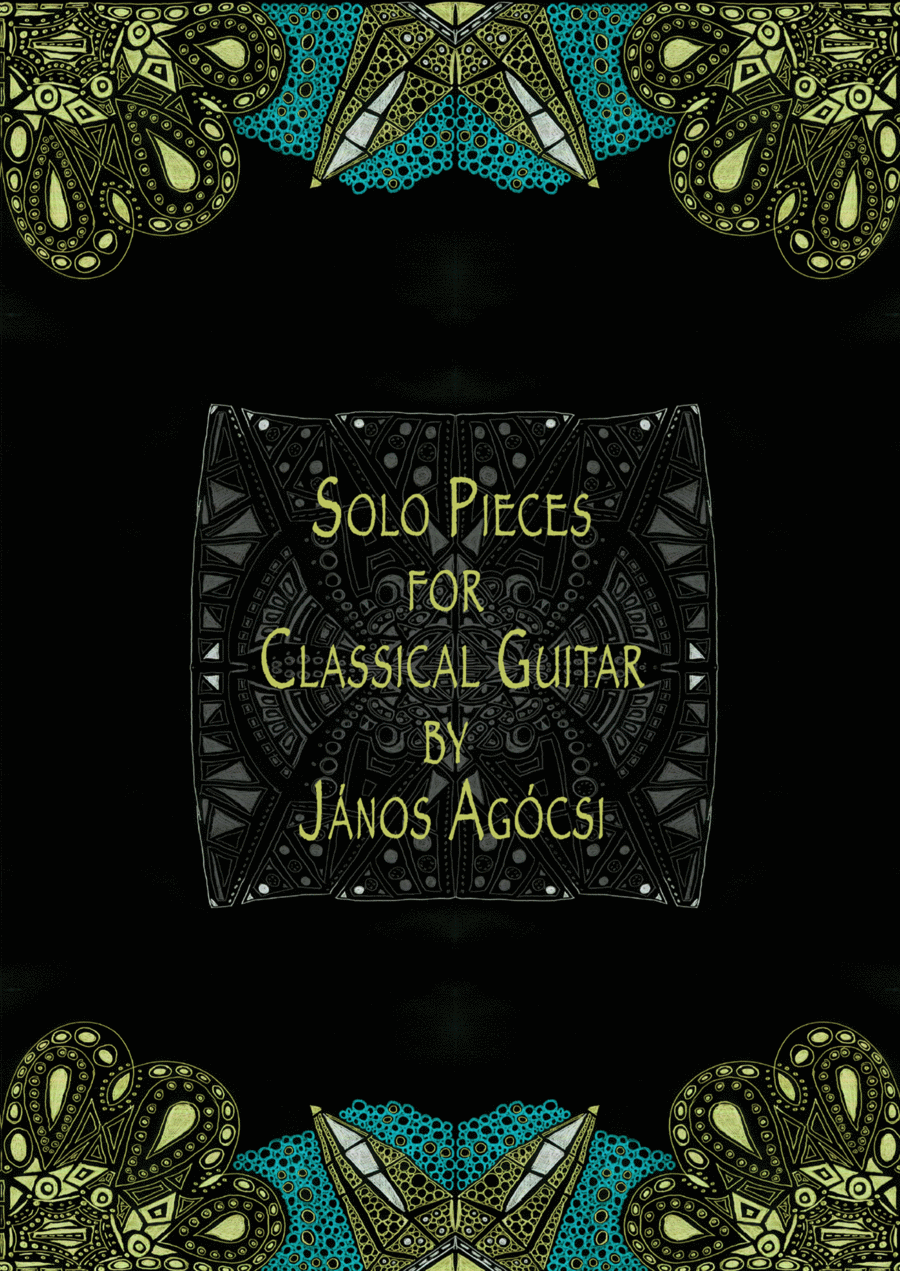 Solo Pieces For Classical Guitar Acoustic Guitar scores gallery preview page 1
