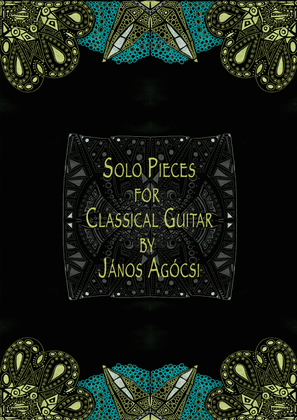 Book cover for Solo Pieces For Classical Guitar