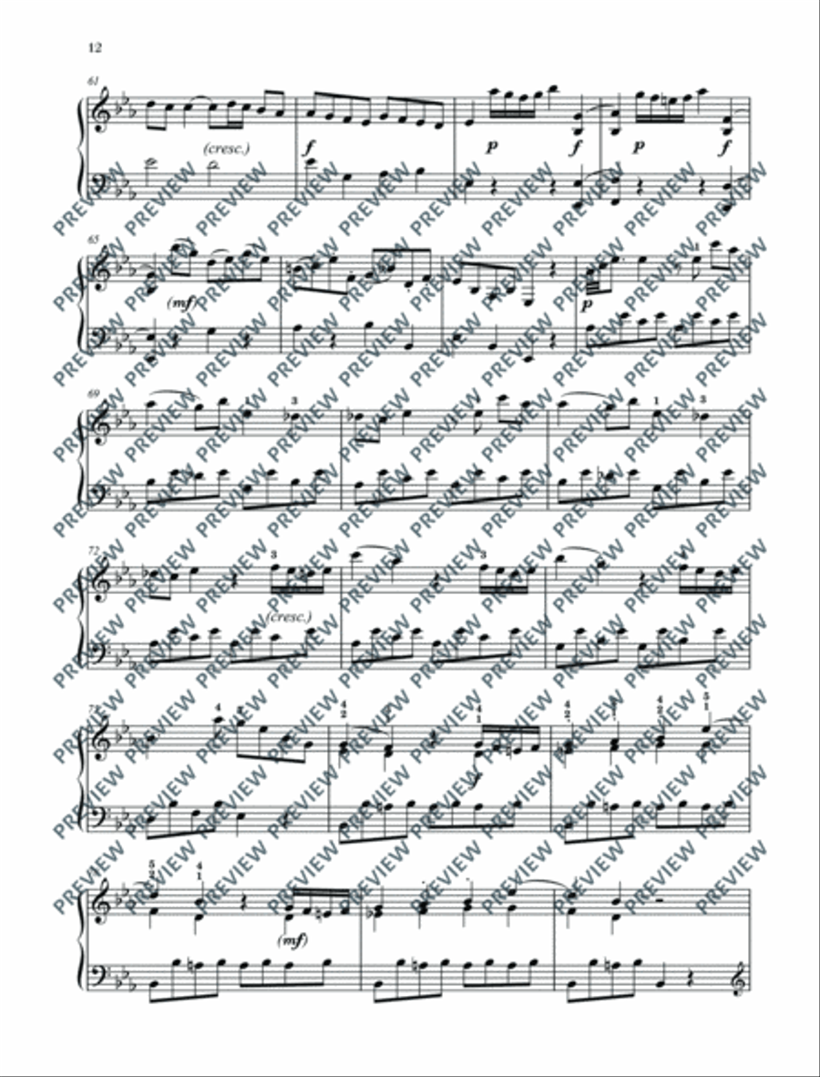 Six Sonatas Six Sonatas Piano Solo scores gallery preview page 13