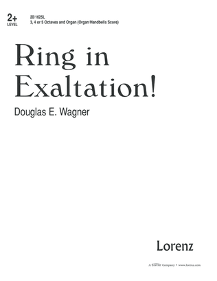 Book cover for Ring in Exaltation! - Organ/Handbell Score