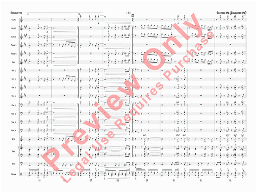 Recorda Me Jazz Ensemble scores gallery preview page 7
