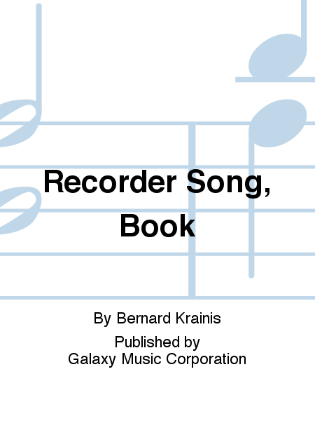 Recorder Song Book