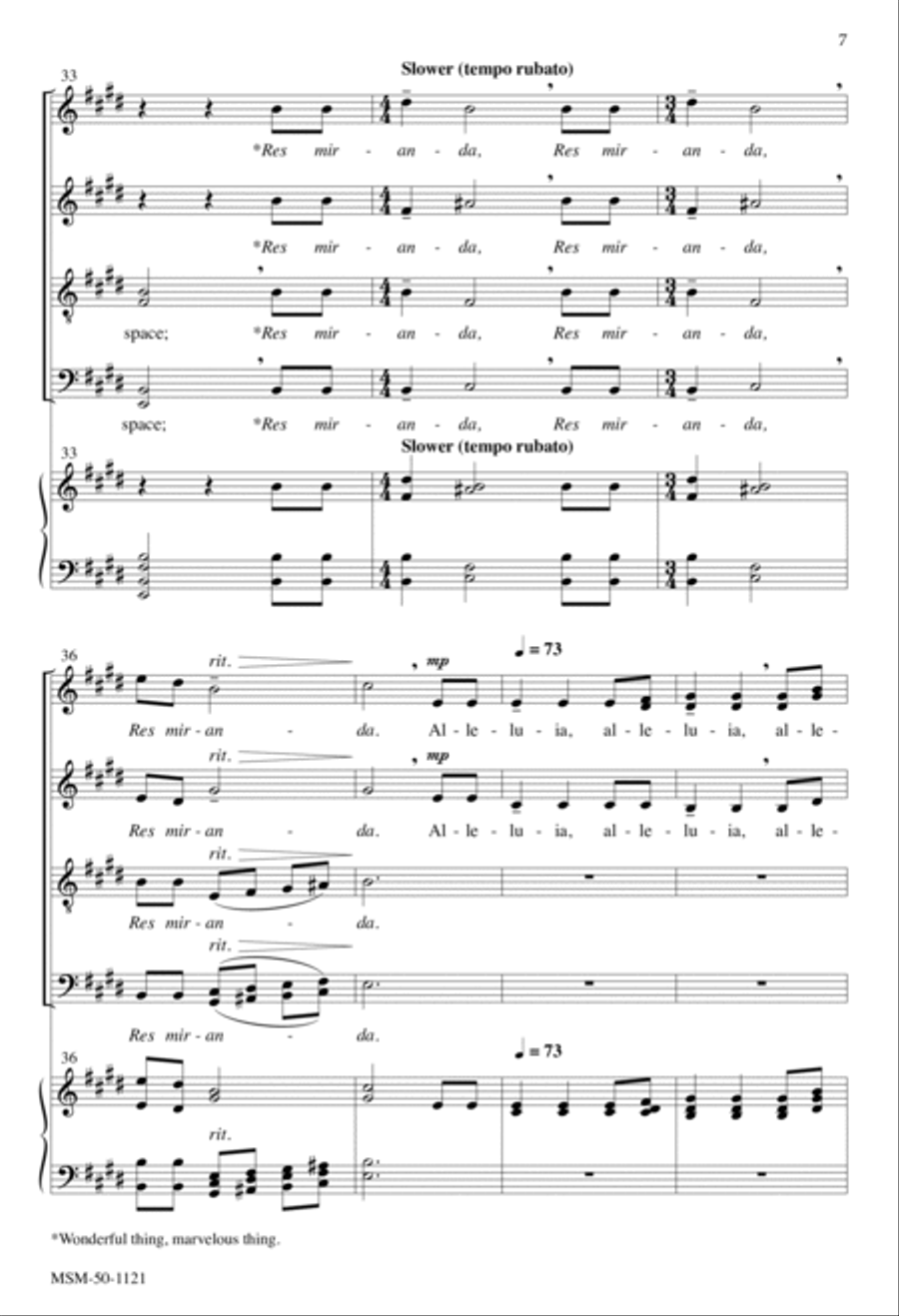 There Is No Rose Divisi scores gallery preview page 7