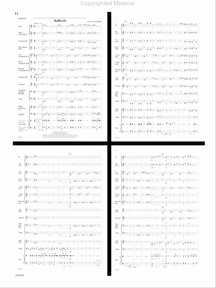 Shockwave Shockwave Concert Band scores gallery preview page 15