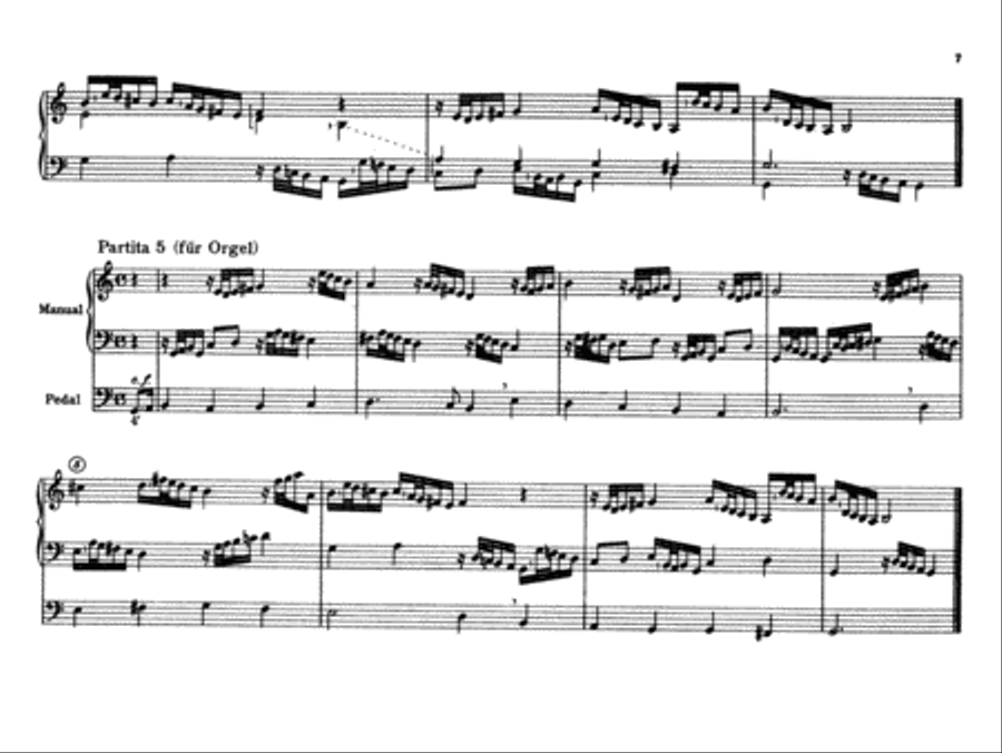 Pachelbel: Selected Organ Works, Volume IV Organ scores gallery preview page 4