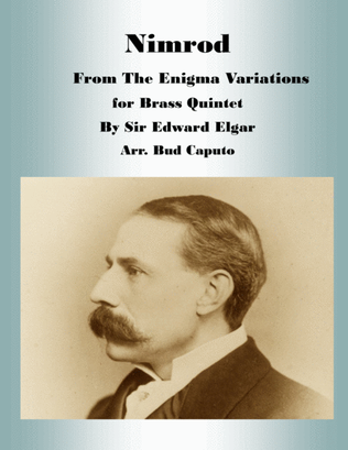 Book cover for Nimrod- From The Enigma Variations arr. for Brass Quintet