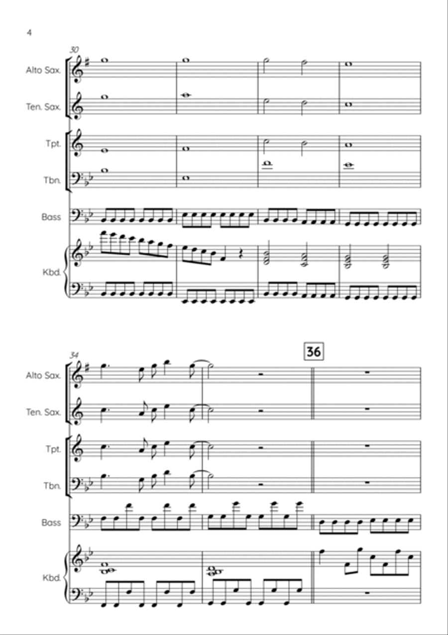 Video Killed The Radio Star Voice scores gallery preview page 6
