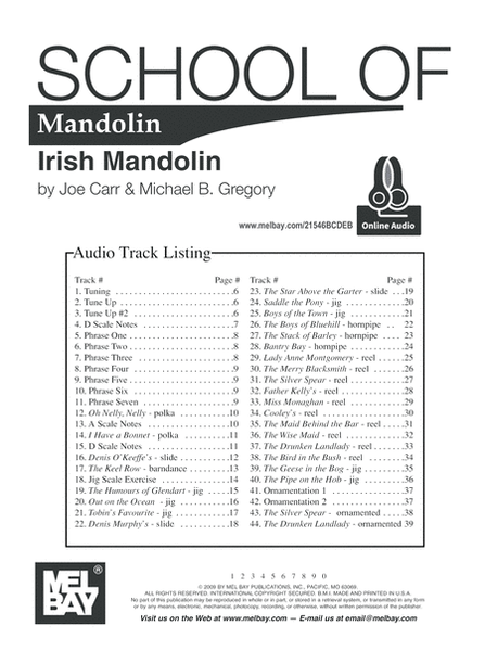 School of Mandolin: Irish Mandolin image number null