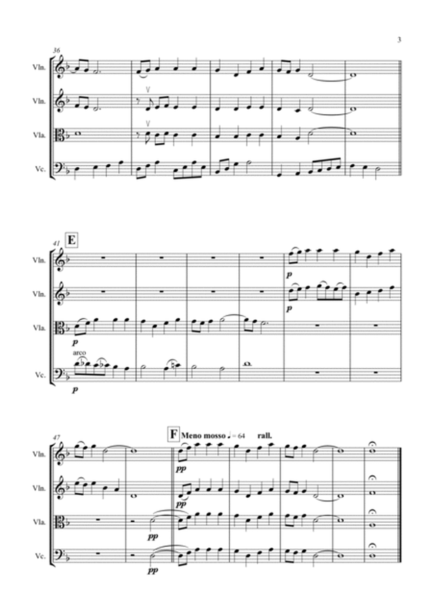 Verbovaya Doshchechka ('The Willow Board') - Ukrainian Folk Song - String Quartet image number null
