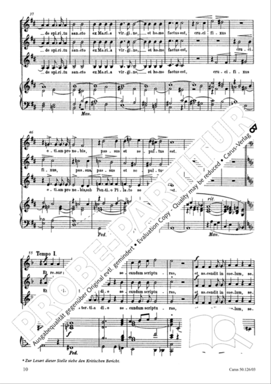 Mass in A major SSA scores gallery preview page 11