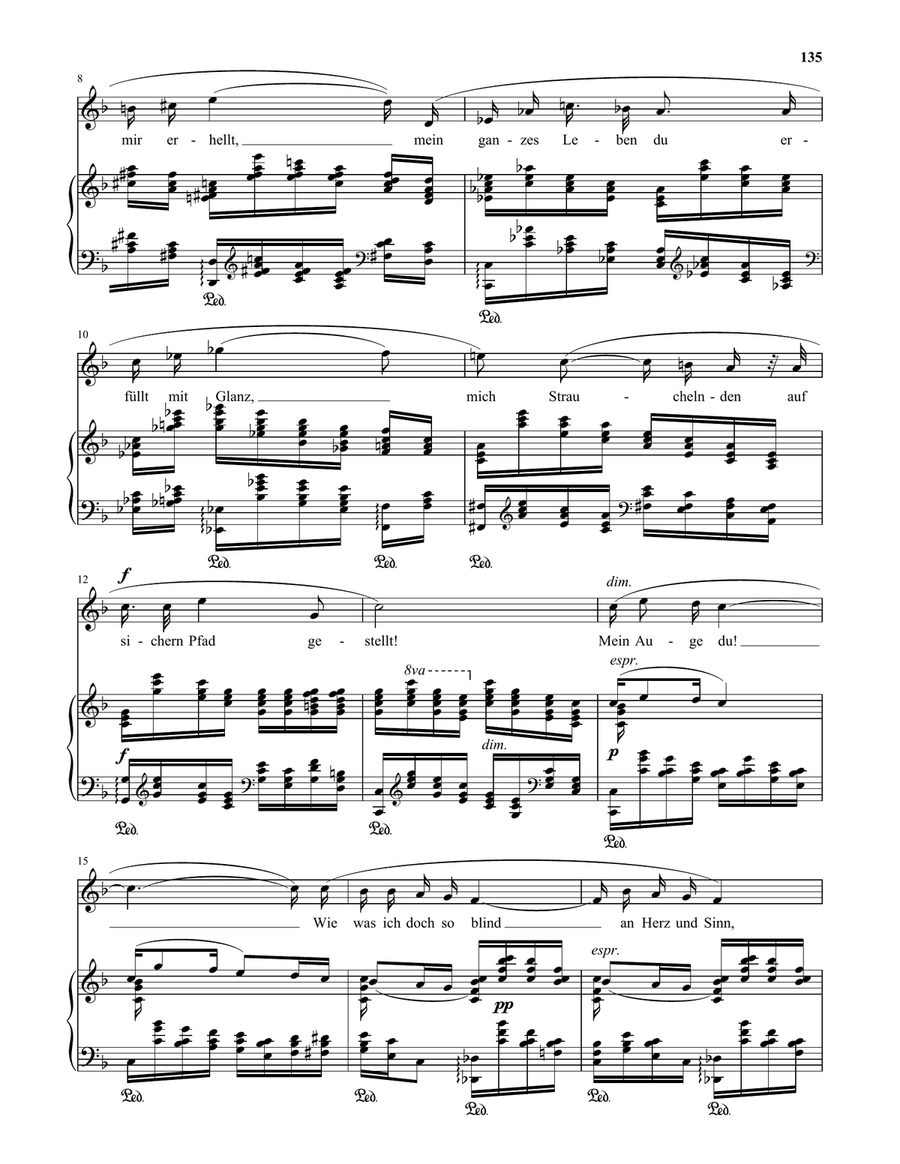 Mein Auge (High Voice) Mein Auge (High Voice) High Voice scores gallery preview page 2