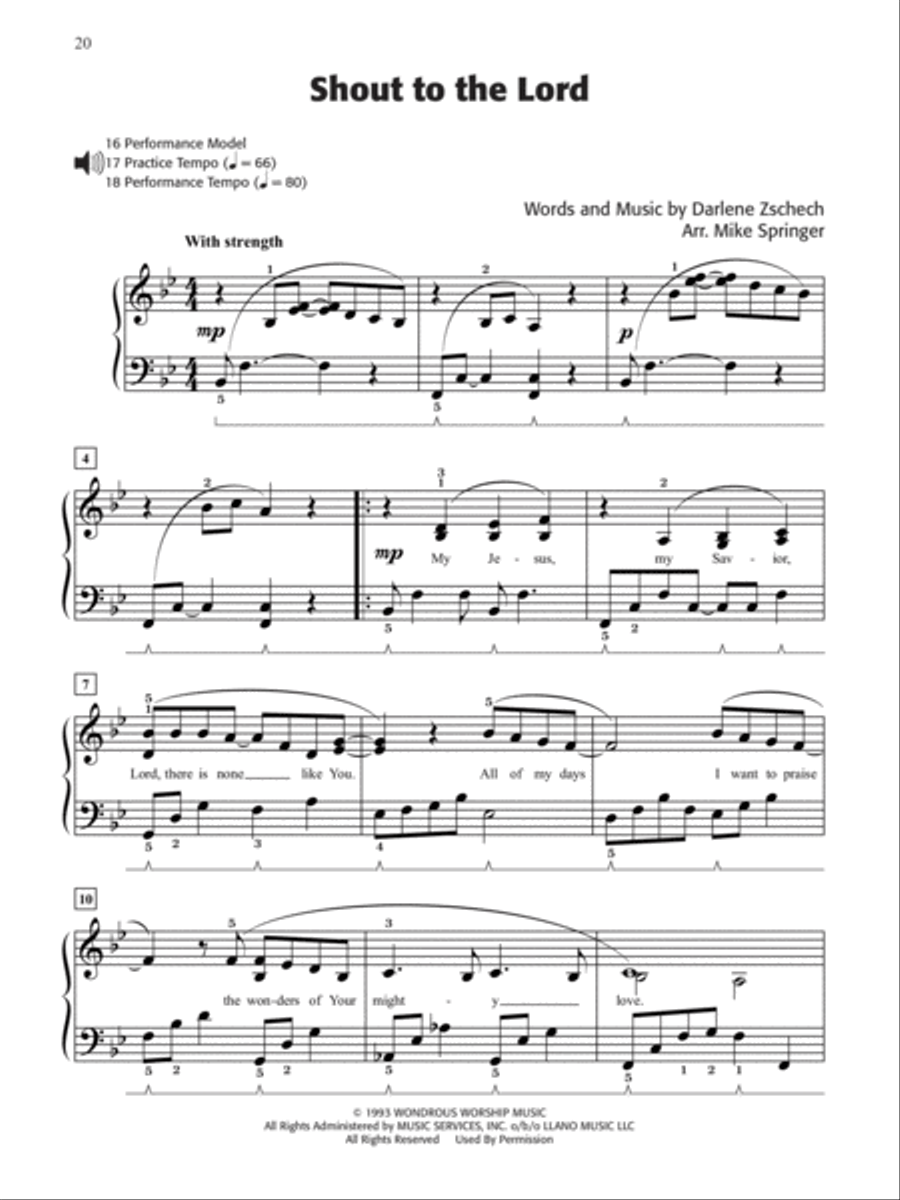 Not Just Another Praise Book 1-3 (Value Pack) Piano Solo scores gallery preview page 21