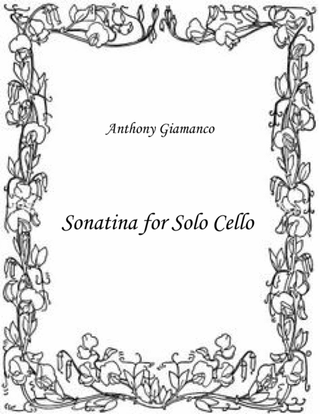 Sonatina for Solo Cello image number null