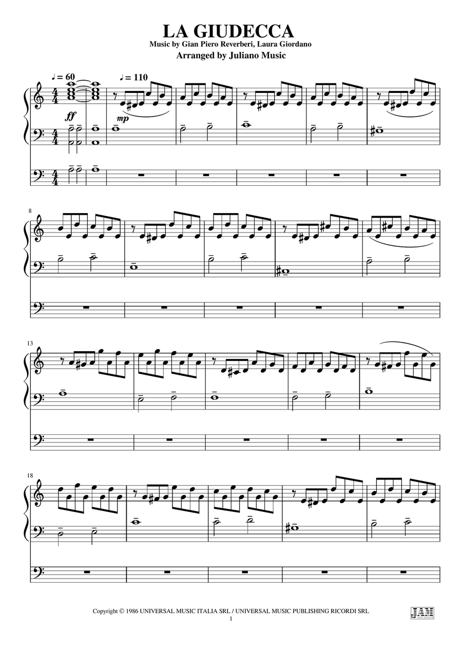 Rondo Veneziano Organ Solo scores gallery preview page 3