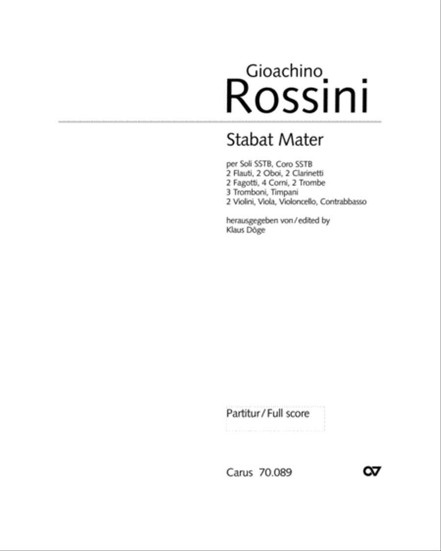 Stabat mater Choir scores gallery preview page 2