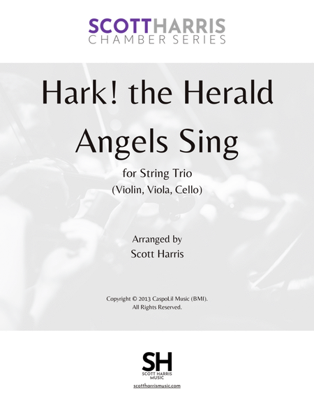 Hark! the Herald Angels Sing (for String Trio) image number null