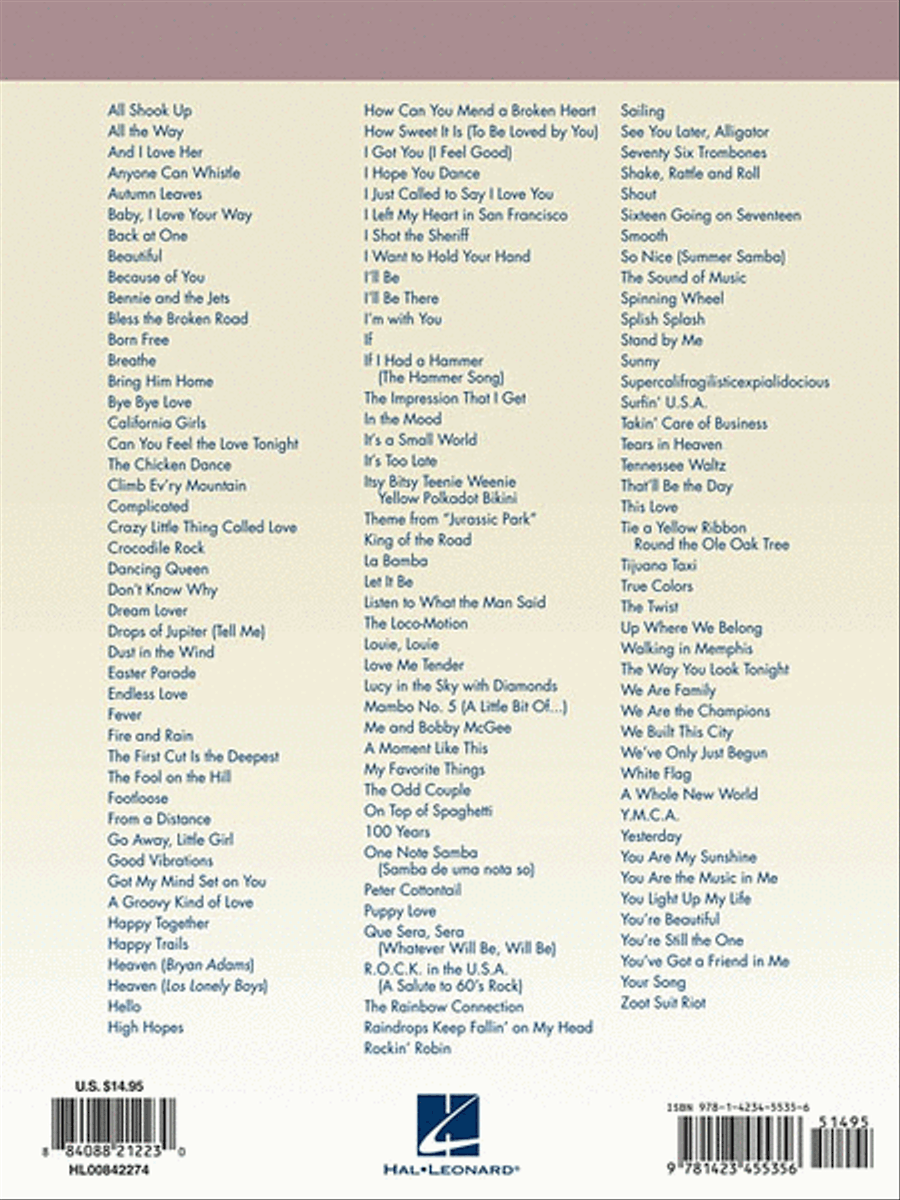 Essential Songs for Trumpet Trumpet Solo scores gallery preview page 2