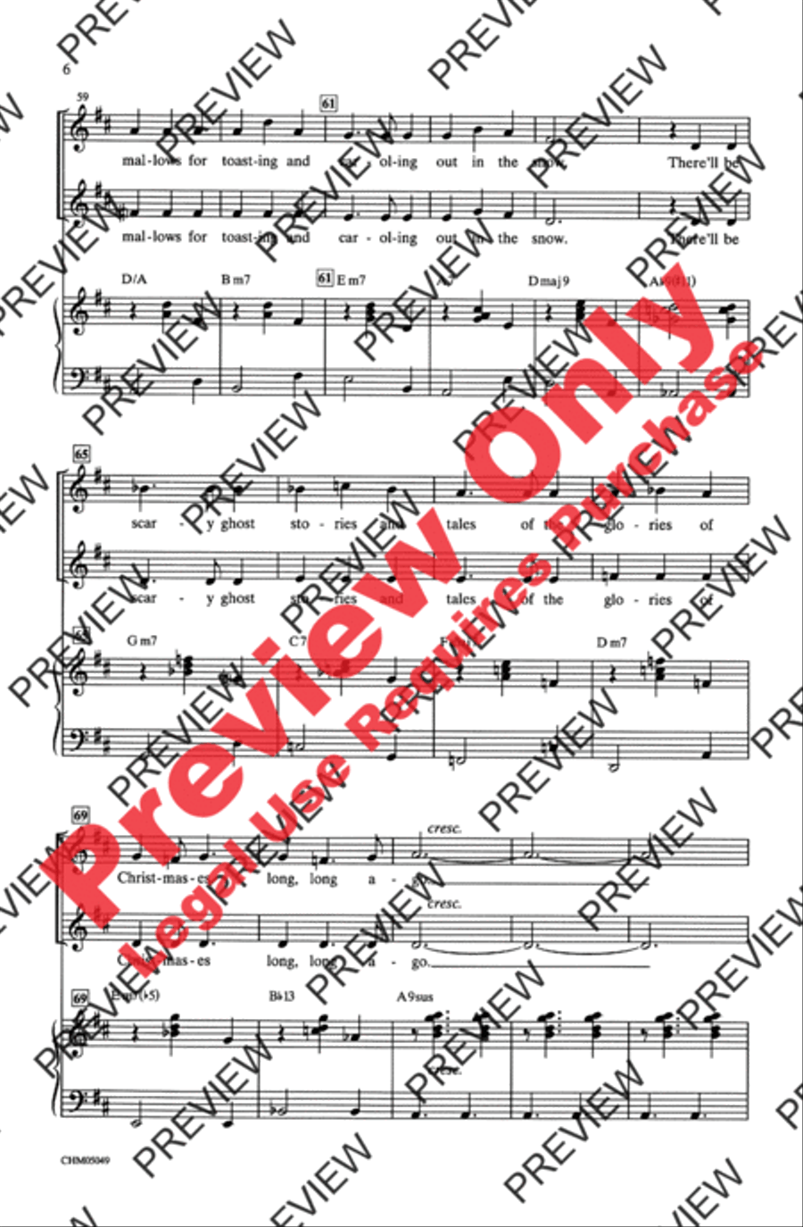 It's the Most Wonderful Time of the Year 2-Part scores gallery preview page 6