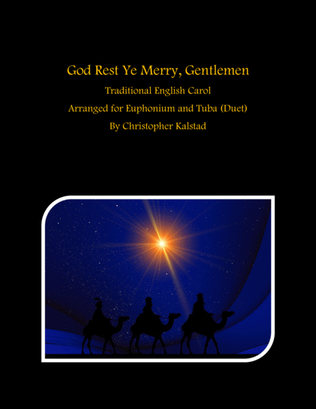 Book cover for God Rest Ye Merry, Gentlemen (Euphonium/Tuba Duet)