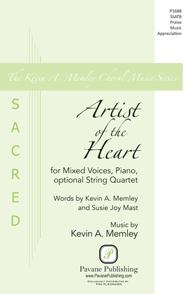 Book cover for Artist of the Heart