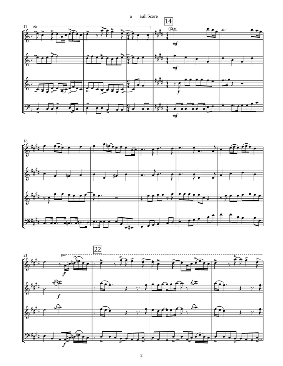 Layla Guitar Ensemble scores gallery preview page 6