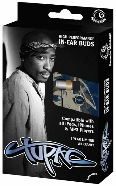 Tupac Shakur - In-Ear Buds