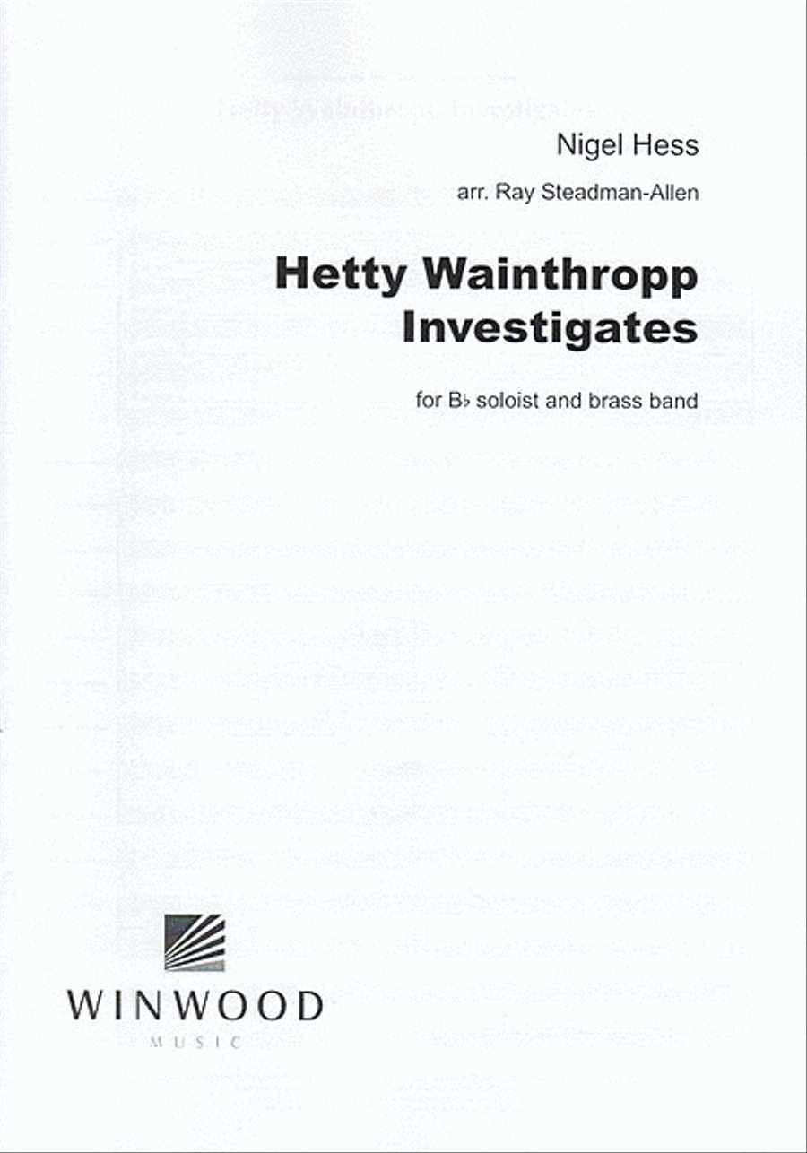 Hetty Wainthropp Investigates Brass Band scores gallery preview page 1