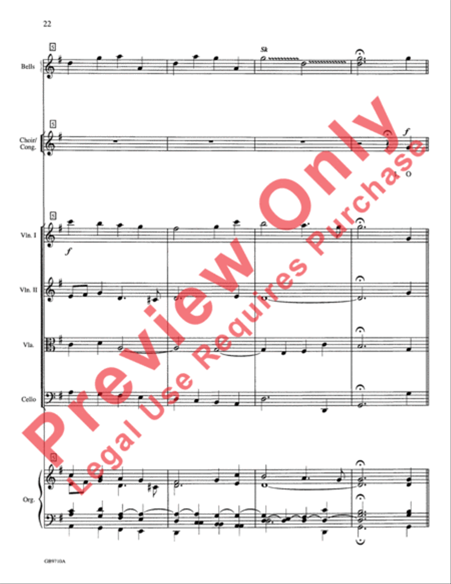A Festival of Lessons and Carols Choir scores gallery preview page 23