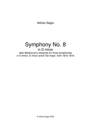 Symphony No. 8, after Beethoven's sketches, op. 80