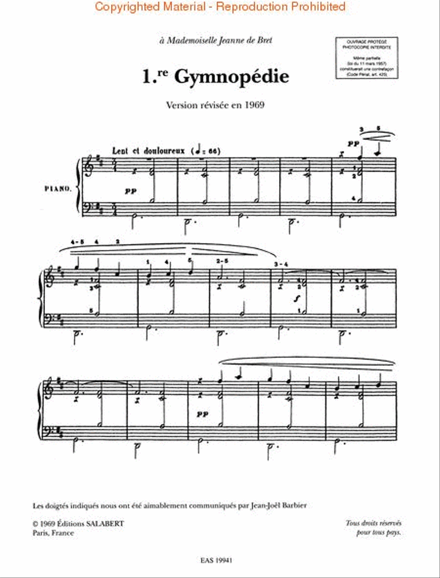 The Best of Erik Satie Piano Solo scores gallery preview page 2