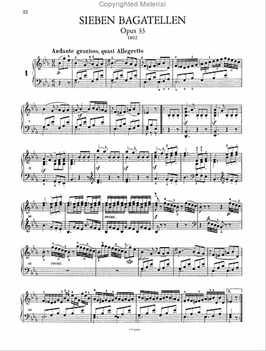 Selected Piano Pieces