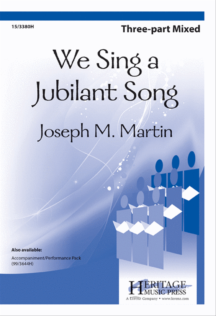 We Sing a Jubilant Song 3-Part scores gallery preview page 1