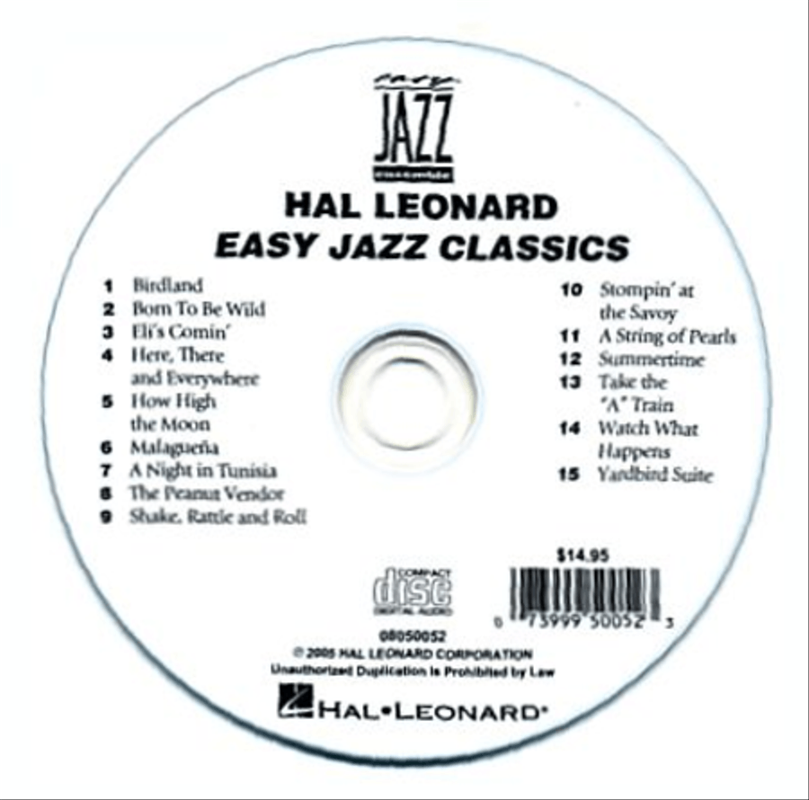 Easy Jazz Classics Jazz Ensemble scores gallery preview page 1