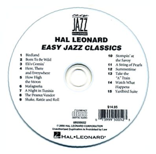 Book cover for Easy Jazz Classics