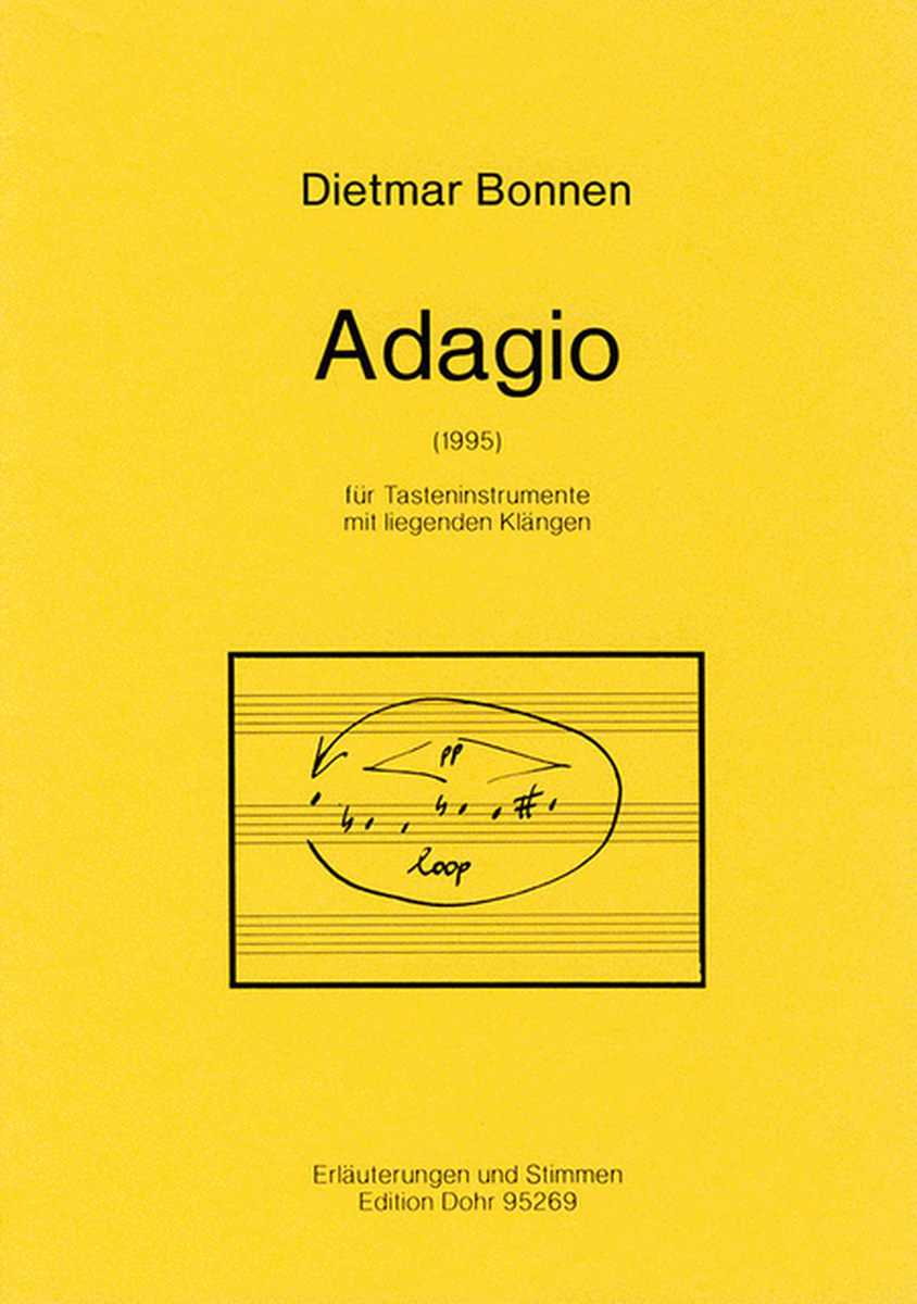 Adagio für Tasteninstrumente mit liegenden Klängen (1995)