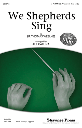 Book cover for We Shepherds Sing