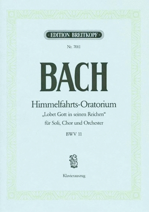 Ascension Day Oratorio BWV 11