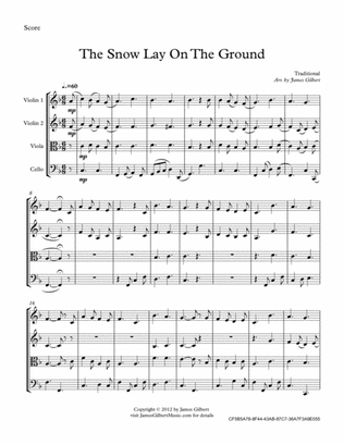 Book cover for The Snow Lay On The Ground