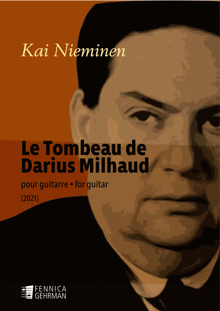 Le Tombeau de Darius Milhaud - Guitar Guitar scores gallery preview page 1