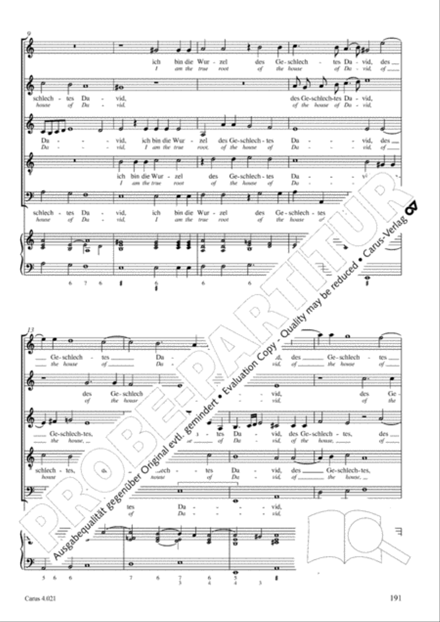 Schein: Israelsbrunnlein. Fontana d'Israel. Complete edition Choir scores gallery preview page 198